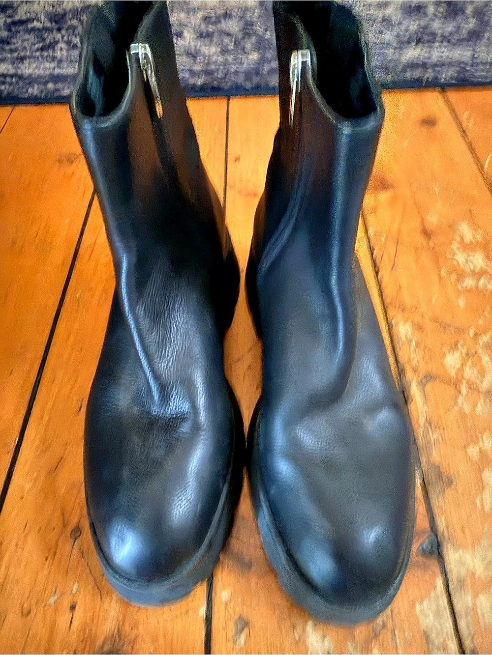 Vince Camuto Womens P Fredery Lug Sole Ankle Boot P Fredery Black Lug Sole Ankle
